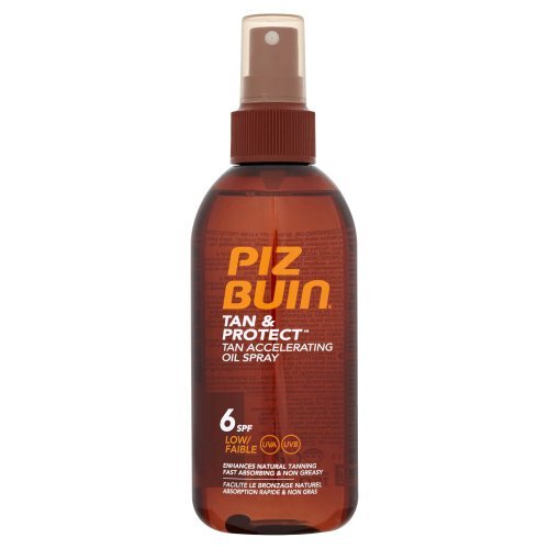 Piz Buin Tan and Protect Tan Accelerating Oil Spray SPF 6 Low 150ml by Piz Buin