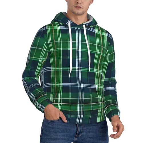 Sweat à capuche homme écossais idéal pour vos sorties décontractées