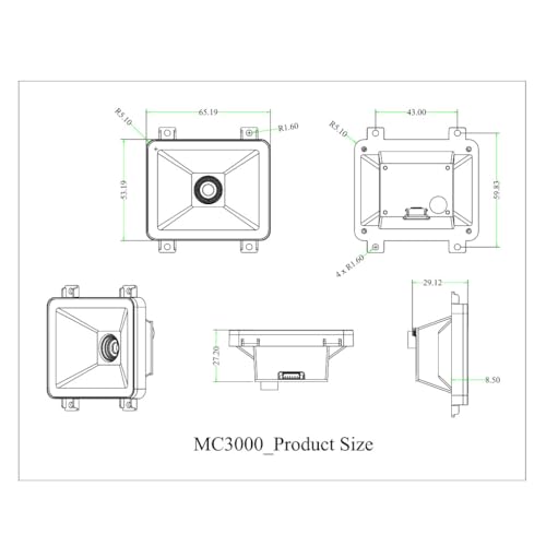 Image of Embedded QR Code Scanning Module USB and UART Serial Port Barcode Scanner Identification Module Bar Code Reader for Access Control, Locker Scan Code Payment etc