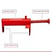 Tom tool LXQ 3.5-4.7 Inch Brick Line Clips Line Runners Sold In Pairs,Red