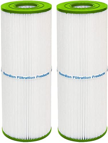 Guardian Filtration - Pool & Spa Cartridge Filter Replacement for Pleatco PRB25-IN, Unicel C-4326, C4326, and Filbur FC-2375 | Easy to Clean 25 Sq. Ft. Filter Media | Model 413-106 (2 Pack, White)