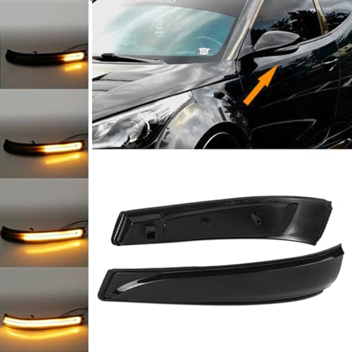 Intermitentes espejo retrovisor Hyundai Veloster LED luces secuenciales giro 3