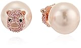 kate spade new york Pink Pave Pig Reversible Earrings