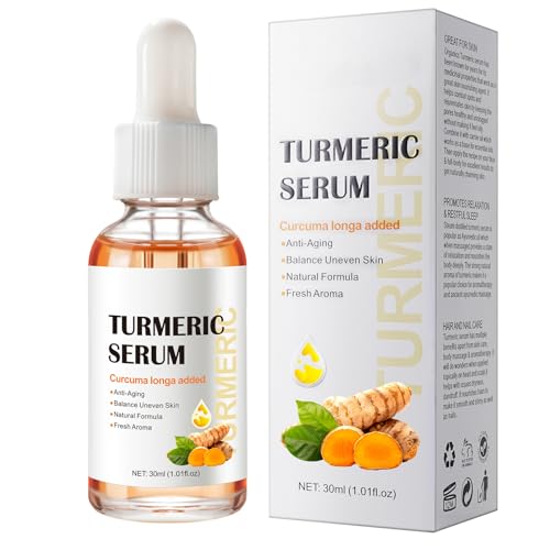 Turmeric Serum for Dark Spots 1 Fl Oz, Turmeric Dark