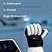 Rehab Robotic Gloves for Stroke Hemiplegia Mirror Neurons Awakening Mirror Training Multi-Modal Stimulation Rehabilitation Physiotherapy Device Finger Function Rehab Recovery Equipment (Left/L)