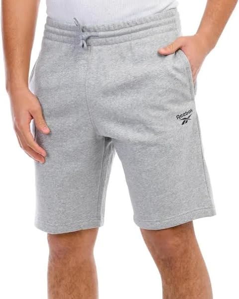 Reebok Mens Regular fit Sweat Shorts XXL Grey Solid