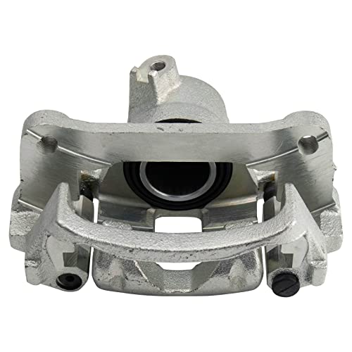 Image of TRQ Performance Rear Brake Pad and Rotor Set Ceramic Slotted Drilled Rotors Calipers Compatible with 2003-2009 Lexus GX470