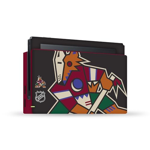 Autocollant Arizona Coyotes vinyle skin de protection Nintendo Switch manette dock sous licence NHL