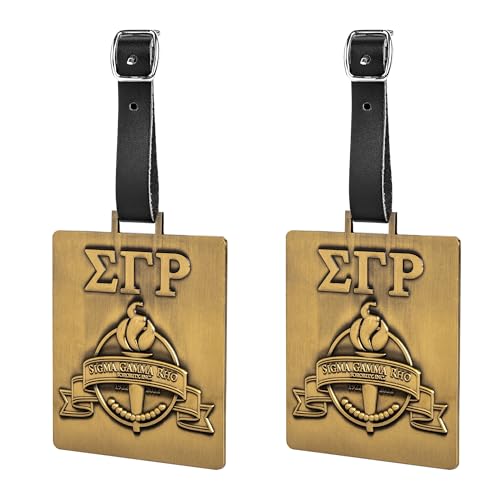 Étiquettes de bagage Sigma Gamma Rho pour valises de voyage