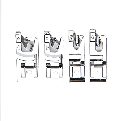 Prensatelas para dobladillo enrollado, 4 piezas miniatura 3