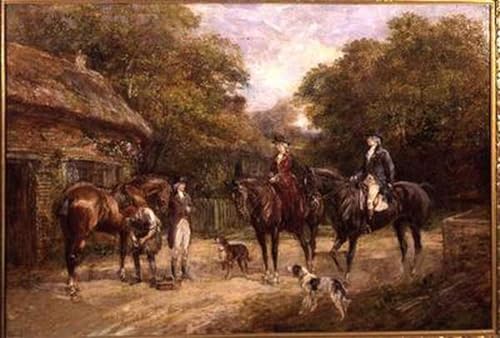 Tableau Halte chez les forgerons Heywood Hardy pour habiller un grand mur vide de chambre