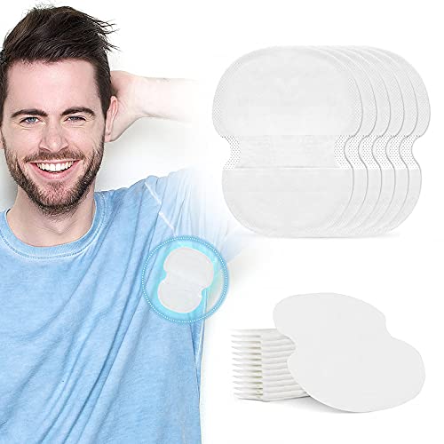 Underarm Sweat Pads,Aoeoun Armpit Sweat Pads for Women and Men [100 Packs],Premium Sweat Shield Fight Hyperhidrosis,Disposable Underarm Pads for Sweating Women,Comfortable Unflavored, Non Visible