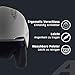 ALPINA GRAND - Sicherer, Optimal Klimatisierter, Bruchfester & Anpassbarer Skihelm Für Erwachsene