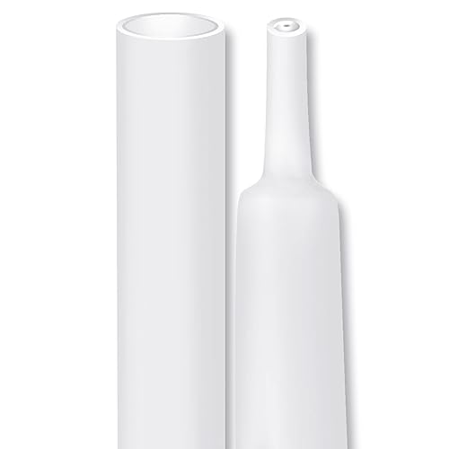 Miniatura 28 de XHF - Tubo termorretráctil impermeable de grado marino, forrado con adhesivo, aislamiento sellado a prueba de aceite, de 4 a 82 pies de largo, 3/32