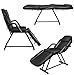 OmySalon Massage Salon Tattoo Chair Esthetician Bed with Hydraulic Stool,Multi-Purpose 3-Section Facial Bed Table, Adjustable Beauty Barber Spa Beauty Equipment, Black