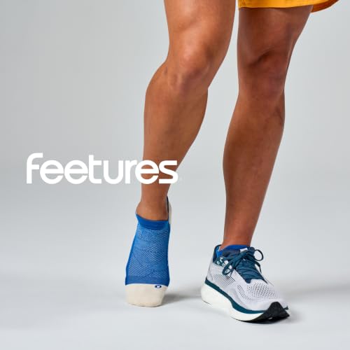 Image of Feetures Elite Max Cushion No Show Tab - Running Socks for Men & Women, Athletic Compression Socks, Moisture Wicking