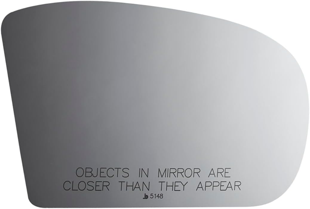 Fits 12-18 A6, S6 Left Driver Side Mirror Glass Lens w/Adhesive USA