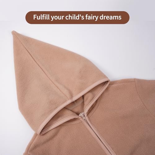 Kids Boys & Girls Two-Piece-Set Soft Fleece Hoodie with long sleeves and Vest3