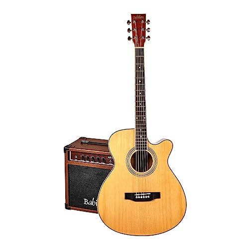 De Cuerdas, Musical Instruments BABILON Paquete de Guitarra Electroacústica GRANADA CE-NPK
