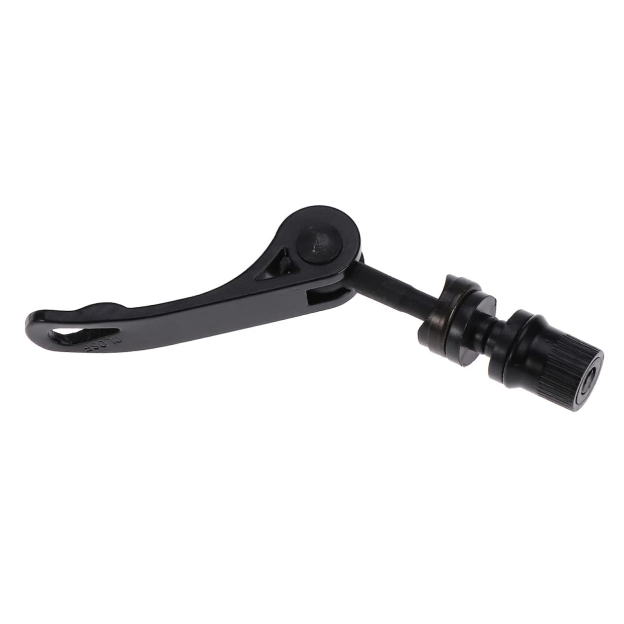 POPETPOP 2pcs Wheel Hub Quick Release Skewer for Mountain and Road Bikes Black Easy Install Durable for Cycling Enthusiasts