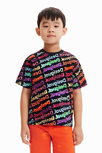 Desigual Little Boy's Camiseta Logos 3D
