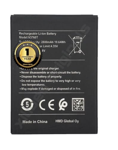 Image of Original V3760T Battery for Nokia C2 Battery with 1 Year Warranty**(J0092)