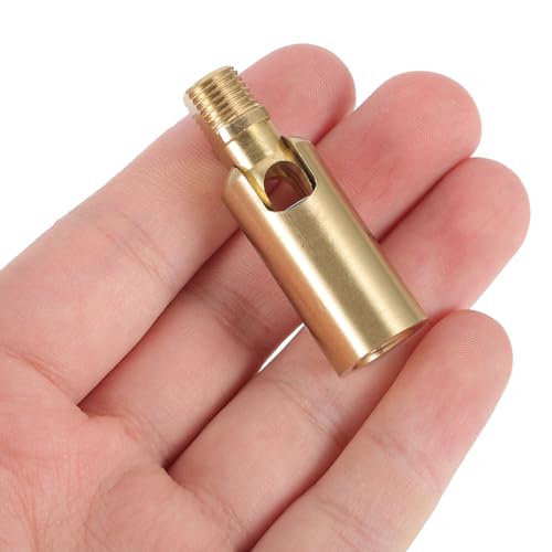 Veemoon 48AVML317U7FFQ497PKW Metal Sloped Ceiling Adapter Light Bulb Changer Rotatable Chandelier Ceiling Pure Copper Pendant Lamps Irregular Lamp Head Lamp Adapters thumb #4
