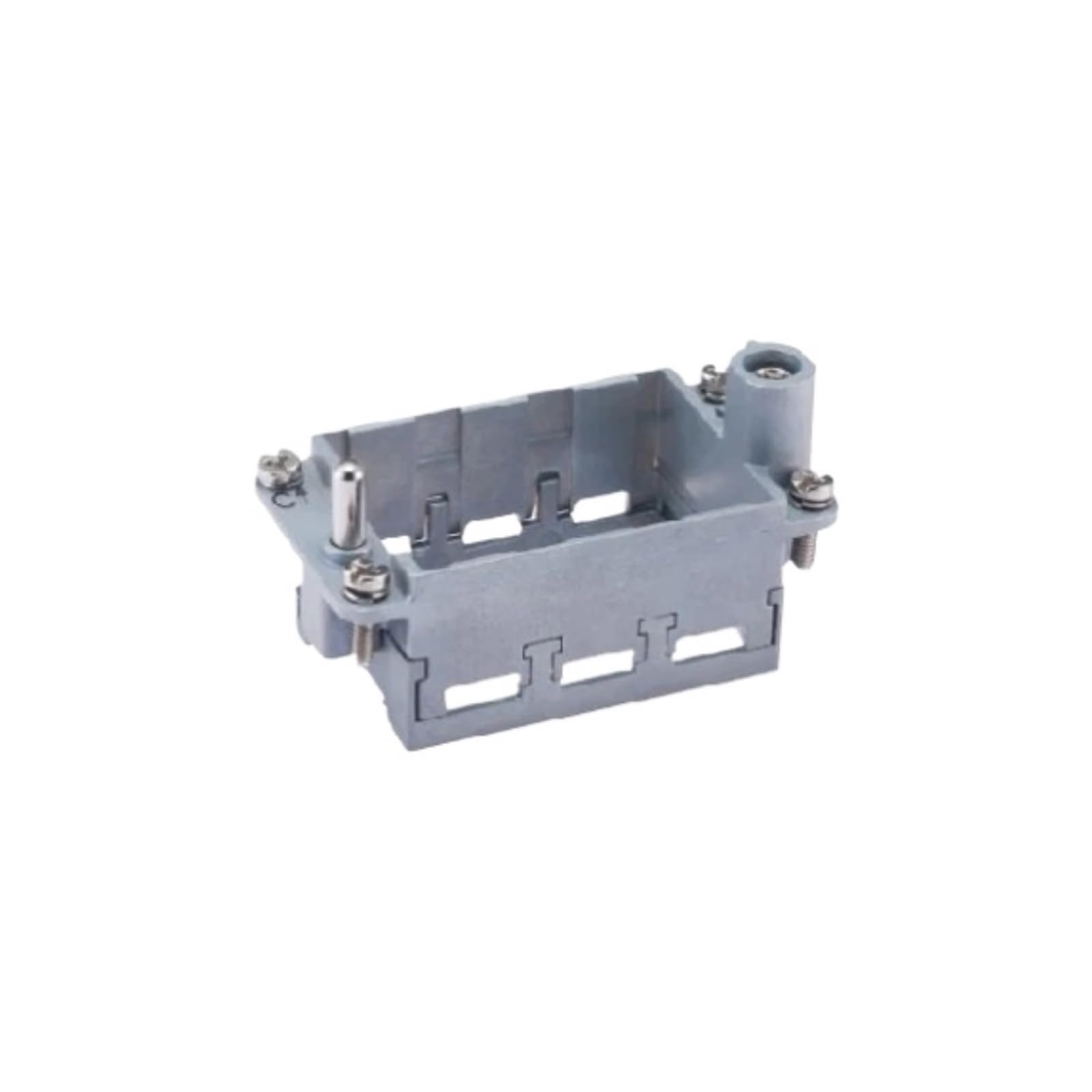 Rechteckiger Schwerlastverbinder HF10B Leitungsverbinder 3tlg(Male Insert)