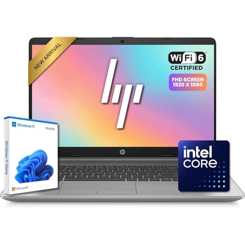 Image of HP 250 G9 Laptop | Intel Processor | 16GB DDR4 RAM | 512GB PCIe SSD | 15.6 inch FHD 1080p Display | Windows 11 Home | Wi-Fi 6 & Ethernet | Full-Size Keyboard | All-Day Performance for Work & Study