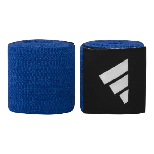 Adidas Boxbandagen, Box Bandage fürs Handgelenk, 5 x 3,5 m, Training Boxing Crepe, blau – Ansicht 2