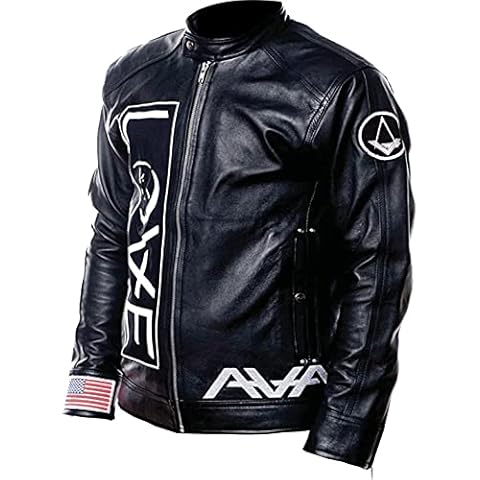 e Genius Men's Ava Love Vintage Leather Jacket Cover