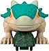 Fisher-Price Imaginext Jurassic World Dinosaur, Ankylosaurus Push-Toy with Rolling Wheels & Wiggling Motion, 5.5 Inches Tall