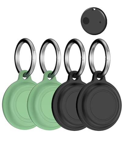 toergy Pack de 4 fundas para Pohicoo con llavero de silicona – Funda duradera y elegante, impermeable, anticaída – negro y verde
