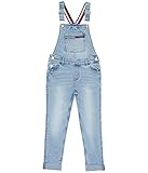 Tommy Hilfiger Girls' Denim Overall, FA21Nolita Wash, 6