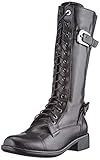 Warmfutter Salamander Damen klassischer Stiefel Xani Schnürstiefel Leder schwarz Gr. 39