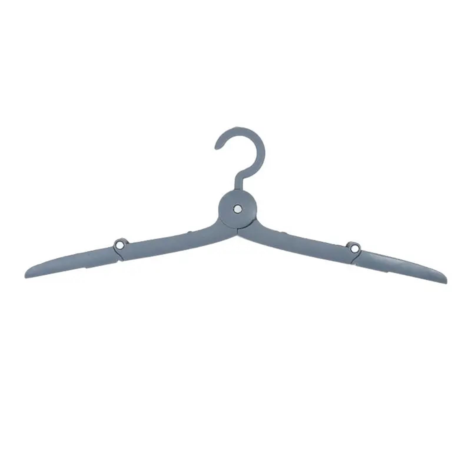 Travel Hangers Folding Hanger ​for Clothes Drying Multifunctional Rack Travel Portable Home Supplies(Grey)