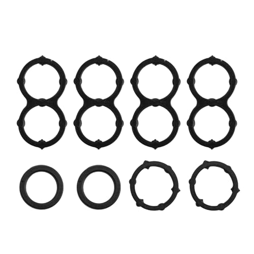 Image of Camshaft Bearing Cap Hole Gasket Compatible with Sequoia Sienna RAV4 Avalon Camry FJ Cruiser Venza 4Runner Highlander Part Numbers 11159-31010 90430-10024 11159-38010