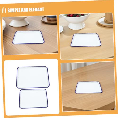 Plaques de cuisson émail pâtisserie et rôtissage LABRIMP vintage blanc - 8
