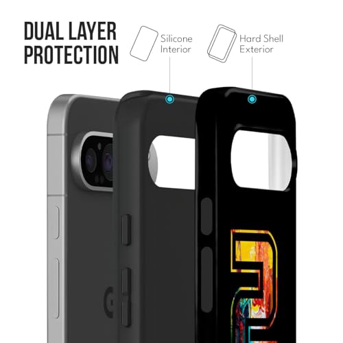 Image of MILLION CASES Art Burst Crystal Case for Google Pixel 8a, Google Pixel 8a Back Cover Case(2024) - PC | Midnight Black