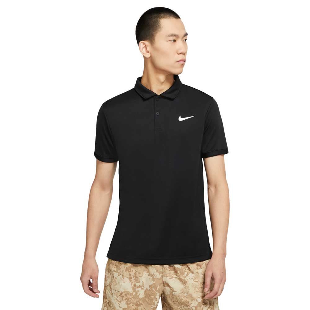 Nike CW6849 M NKCT DF VCTRY Polo Polo Shirt Mens Black/White XL