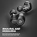 SoundPEATS Dual Dynamic Drivers Wireless Earbuds, Bluetooth 5.0 Headphones with Dual Crossovers, APTX Audio CVC Noise Cancellation Built in Mic, in-Ear Earphones with Charging Case, 27 Hours Playtime