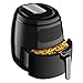 WOLTU Freidora sin Aceite 7,2L Freidora de Aire Caliente 1800W Pantalla LED Táctil 7 Modos de Cocción Temporizador y Temperatura Ajustable AirFryer Negro LF001sz
