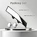 (3 PCS) Car Rear View Mirror and Blind Spot Side Mirror Set, 12'' Universal Panoramic Car Accessories, Easy Clip-On Installation for Cars, Trucks, and SUVs