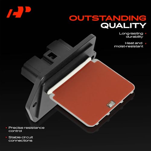 Image of A-Premium Front HVAC Blower Motor Resistor Compatible with Mazda Models | for Protege 1999-2003, Protege5 2002-2003