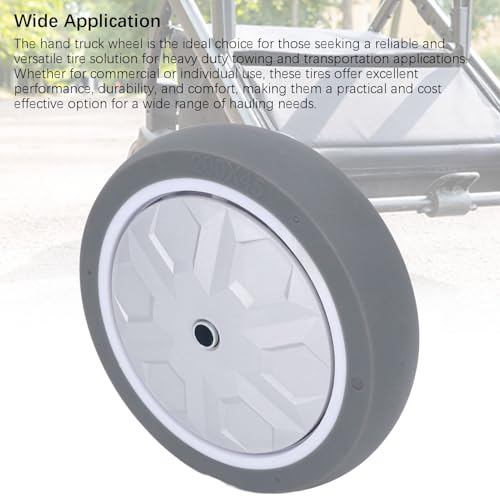 Rueda Sólida de Goma 8in para Carretilla, Capacidad 300kg miniatura 4