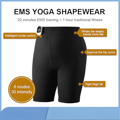 Smart EMS High Waist Yoga Shorts — view 3