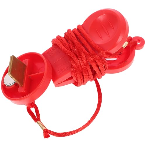Abaodam Cerradura de Seguridad para Cinta de Correr Roja, Fácil Instalación y Ligera, Accesorio Profesional para Usuarios de Gimnasio y Cinta de Correr