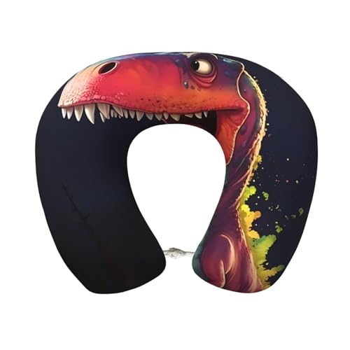 Almohada de Memoria para Cuello Dinosaurio U-Shape miniatura 1