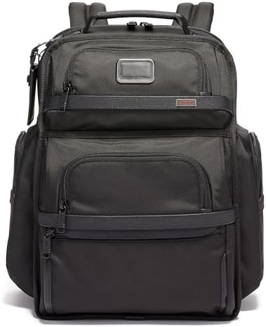'TUMI - Alpha Brief Pack - 15'' Laptop Backpack with Padded Adjustable Straps - Laptop Bag - Stores Laptop, Tablet, Toiletries'