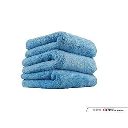 Chemical Guys MIC35003 Happy Ending Mikrofaser-Handtuch, kantenlos, blau, 40,6 cm x 40,6 cm, 3 Stück. – Bild 5
